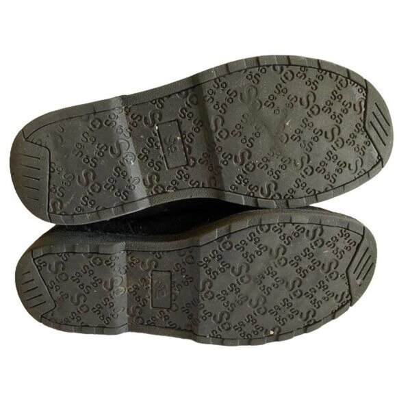 So Black Boots with Buckles Womens Size 7 - Picture 8 of 13